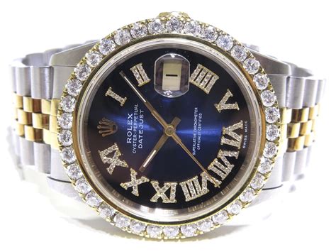 rolex diamond bezel men